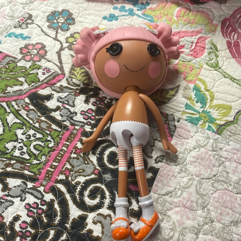 LaLaLoopsy 12” doll Bloosom Flowerpot Daisy